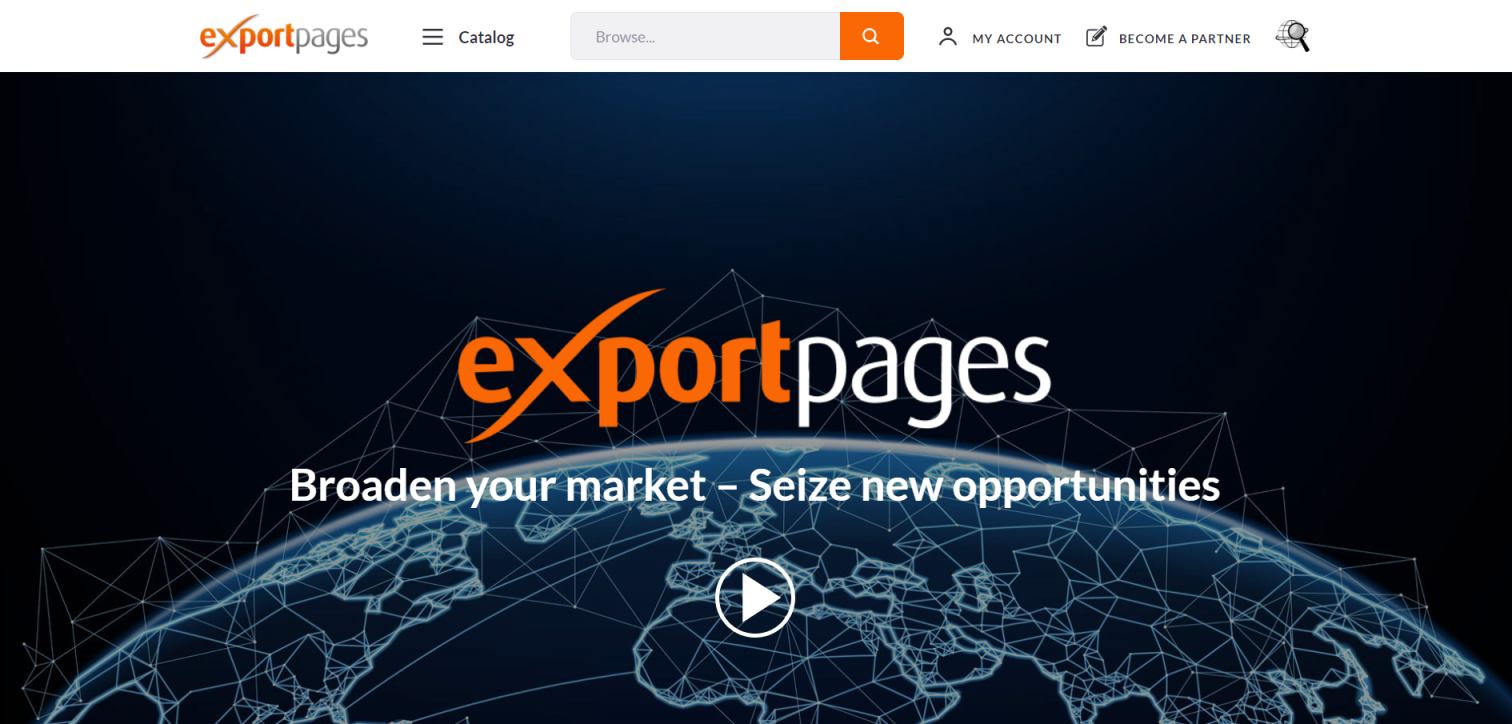 Exportpages 网站截图