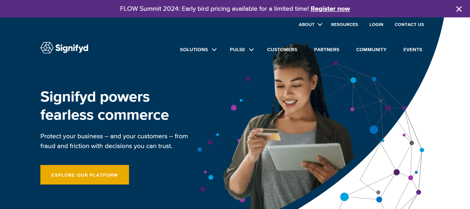 Signifyd 网站截图