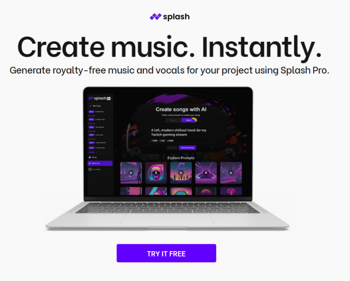 Splash Pro 网站截图