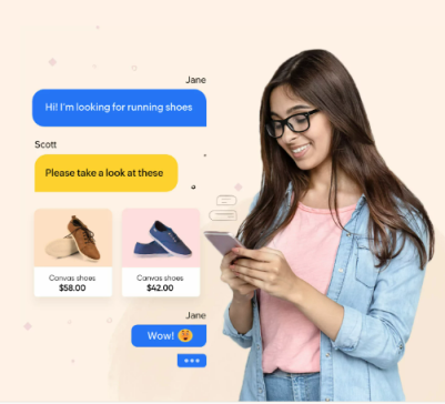 Zoho SalesIQ 网站截图