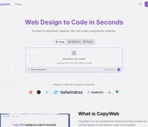 CopyWeb 网站截图