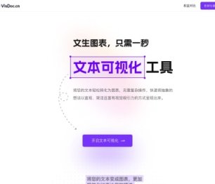 VisDoc 网站截图