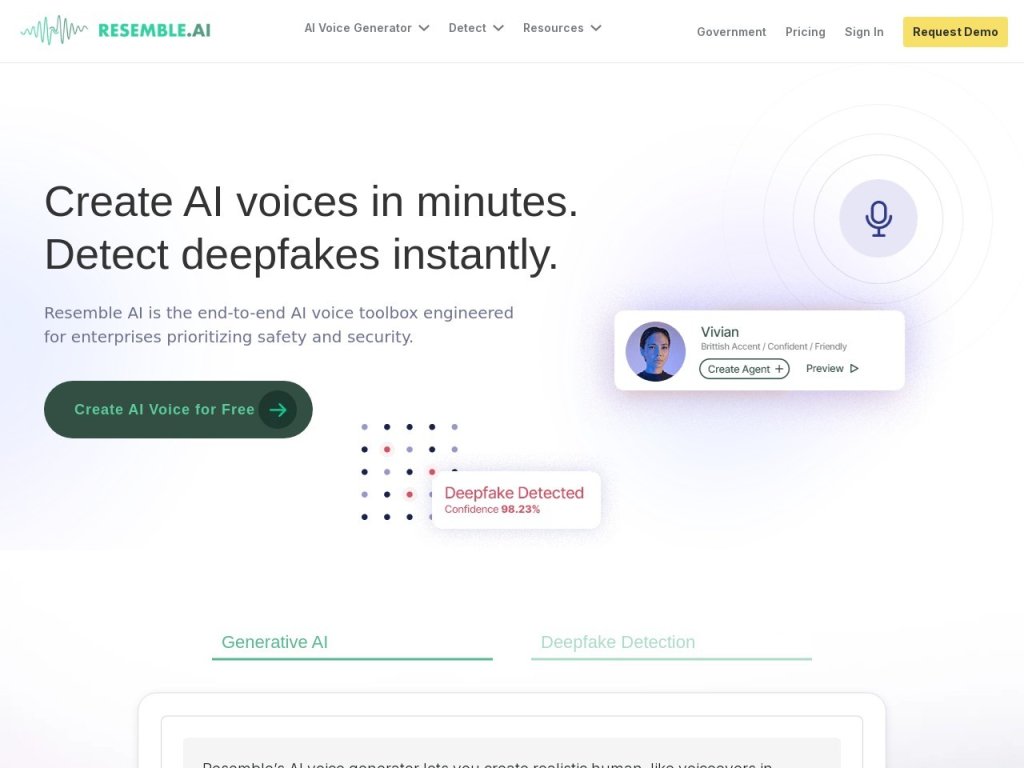Voicepods 网站截图