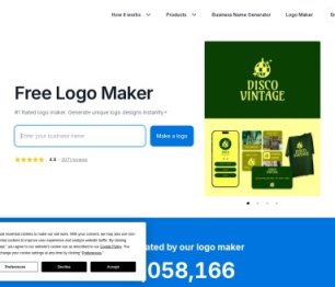 LOGO.com 网站截图