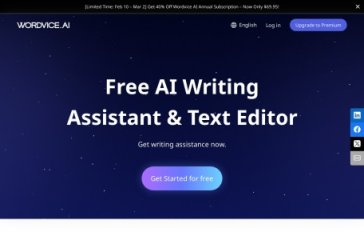 Wordvice AI 网站截图