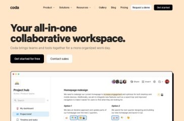 Coda AI 网站截图