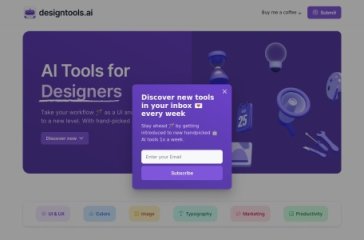 DesignTools AI 网站截图