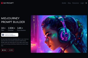 IMI Prompt 网站截图