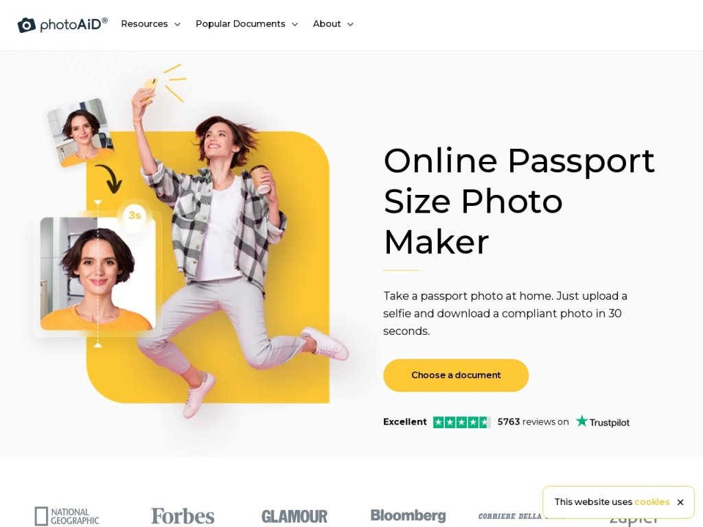 PhotoAid Image Upscaler 网站截图