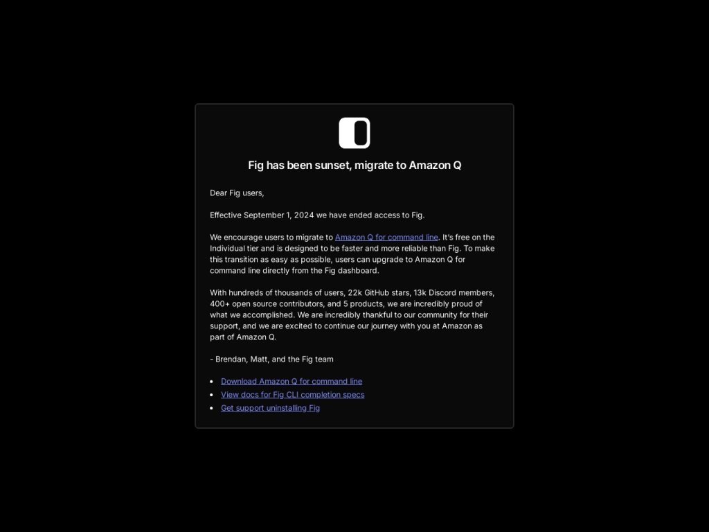 Fig 网站截图