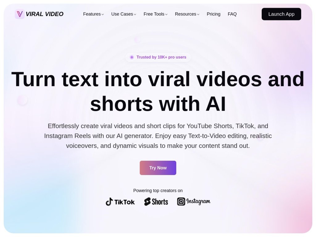 Viral Video 网站截图