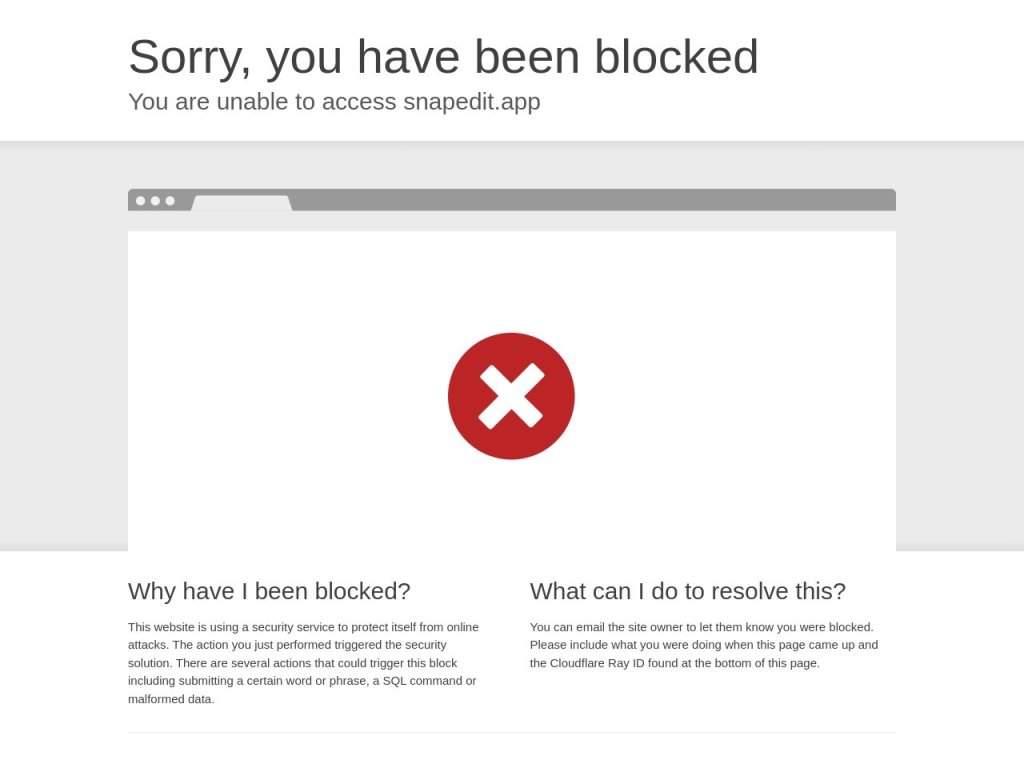 SnapEdit 网站截图