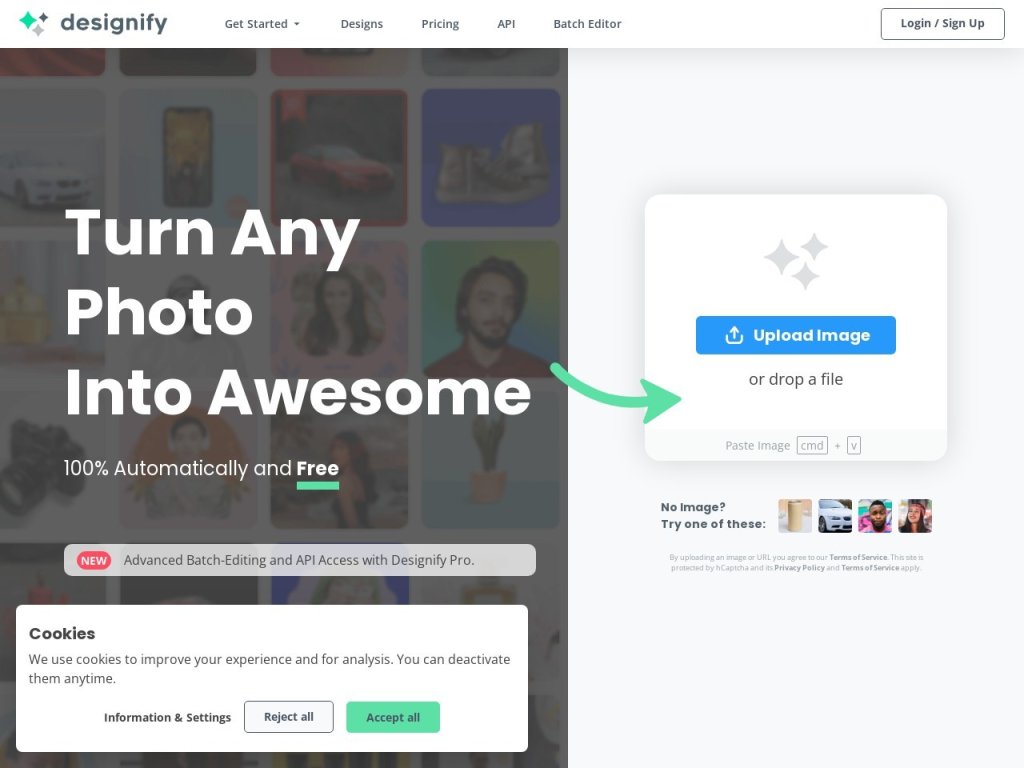 Designify 网站截图