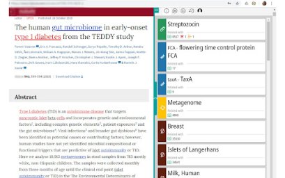 BioSeek Reader 网站截图