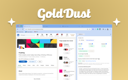 GoldDust 网站截图