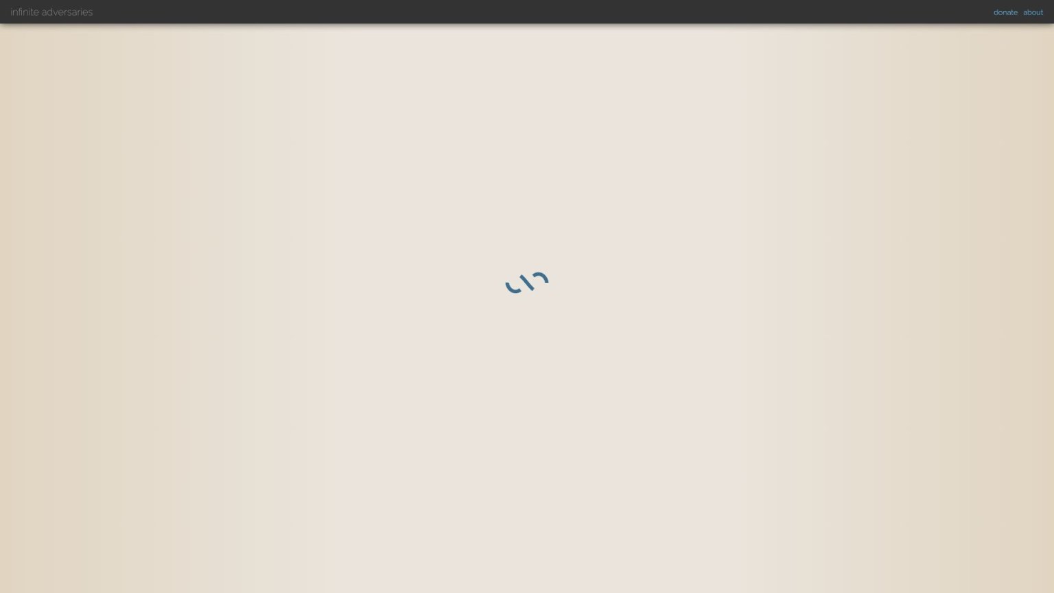 Infinite Adversaries 网站截图