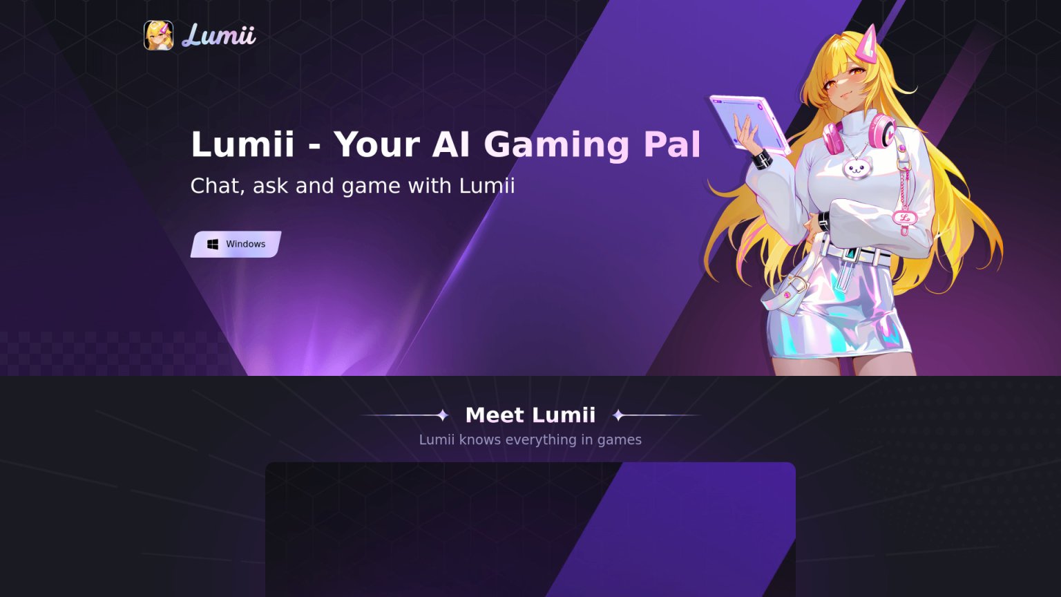 Lumii 网站截图