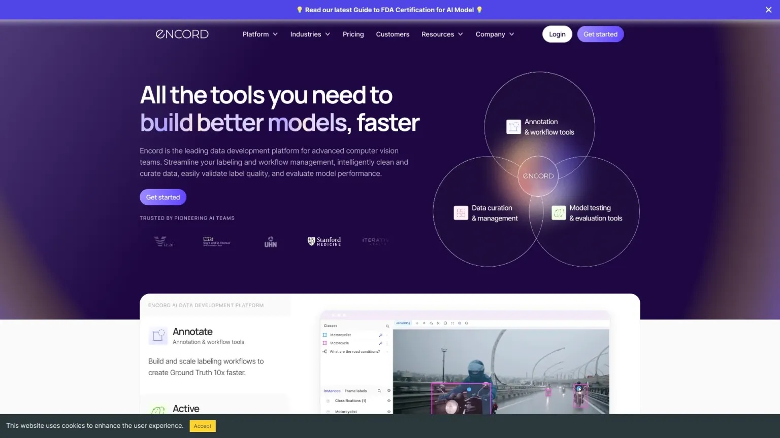 encord.com 网站截图