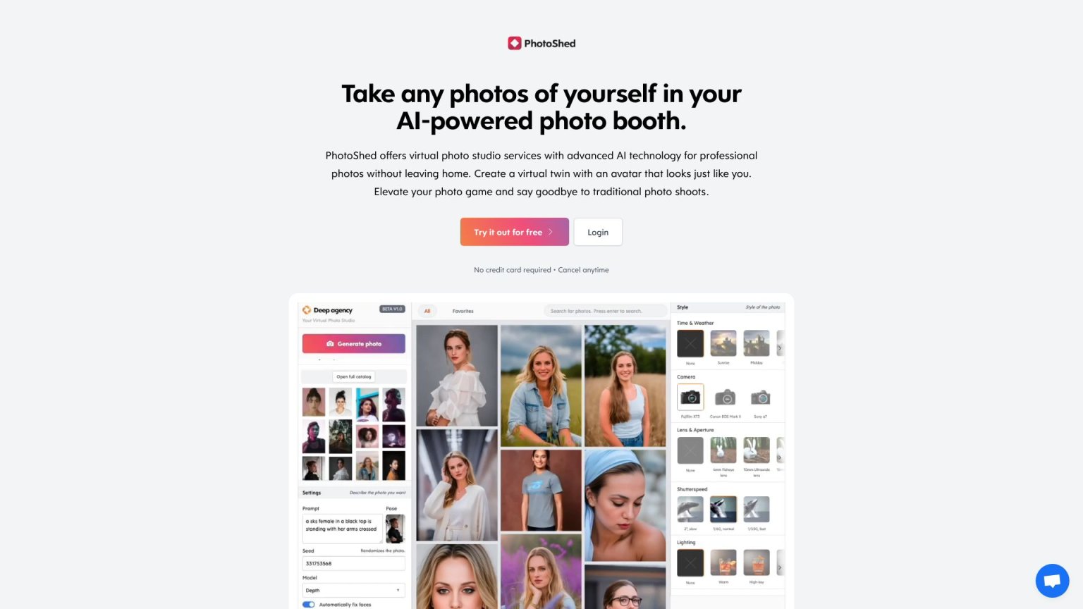 Photoshed 网站截图