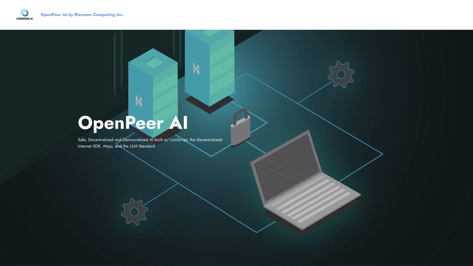 OpenPeer AI Pre-Launch 网站截图