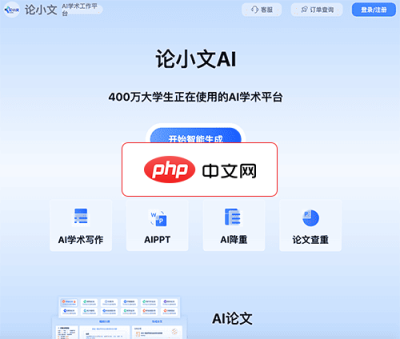 论小文 网站截图