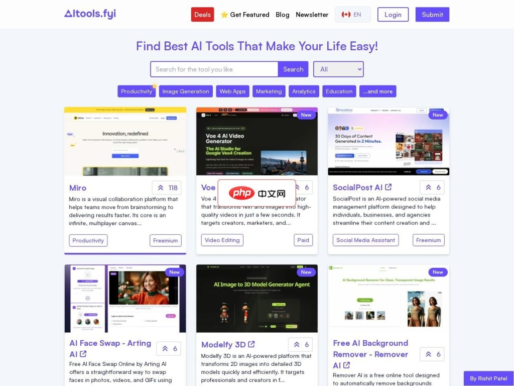 AItools.fyi 网站截图