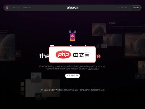 Alpaca 网站截图