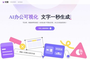 可赞AI 网站截图