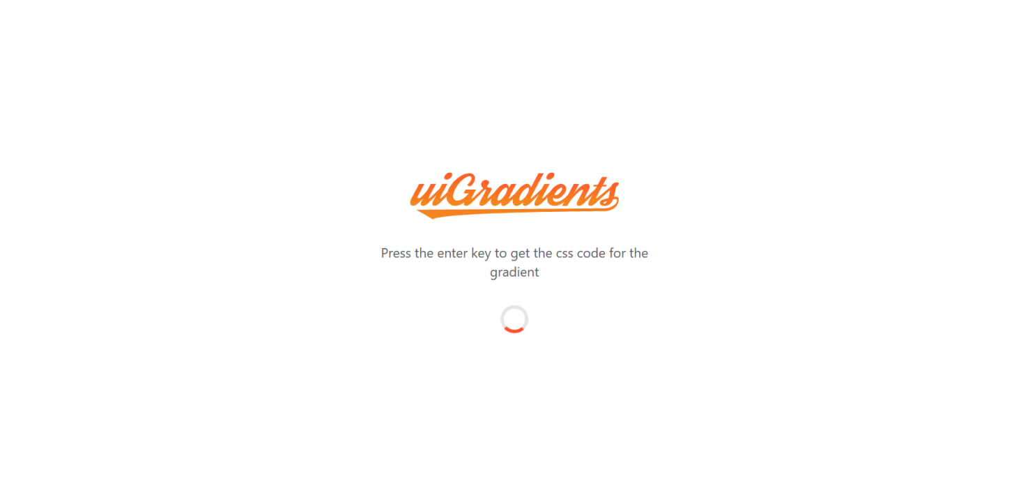 uiGradients 网站截图
