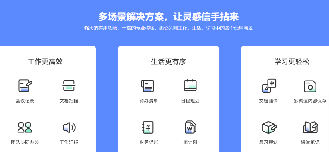 有道云笔记AI 网站截图
