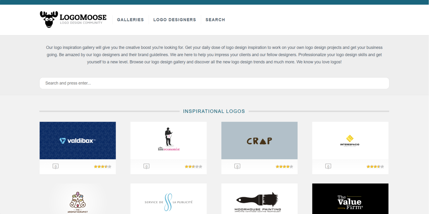 LogoMoose 网站截图