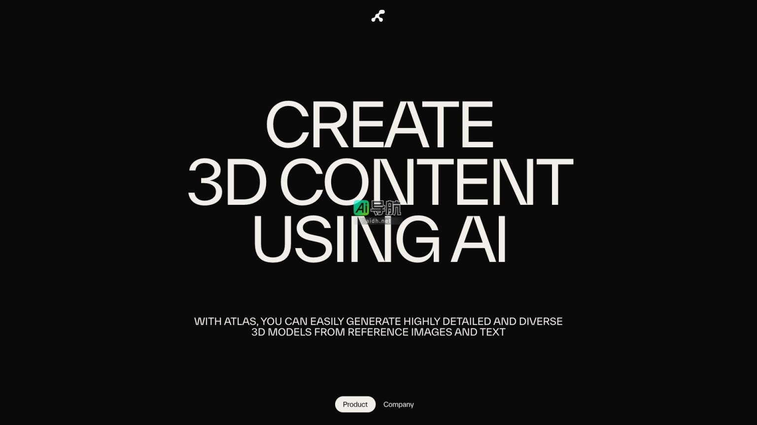 atlas Atlas通过AI技术快速生成高质量3D模型，提升创作效率，助力游戏开发 网站截图