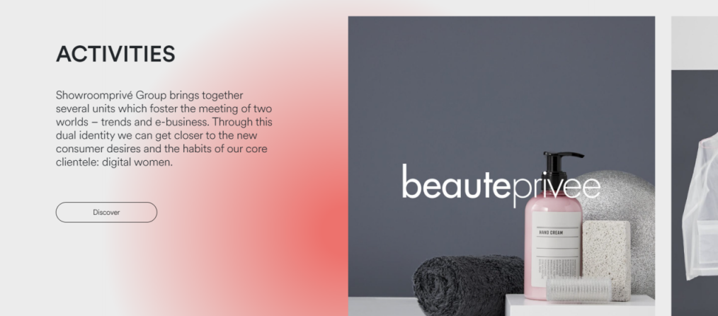 Showroompriv&eacute;，法国电商平台，销售额1005亿欧元