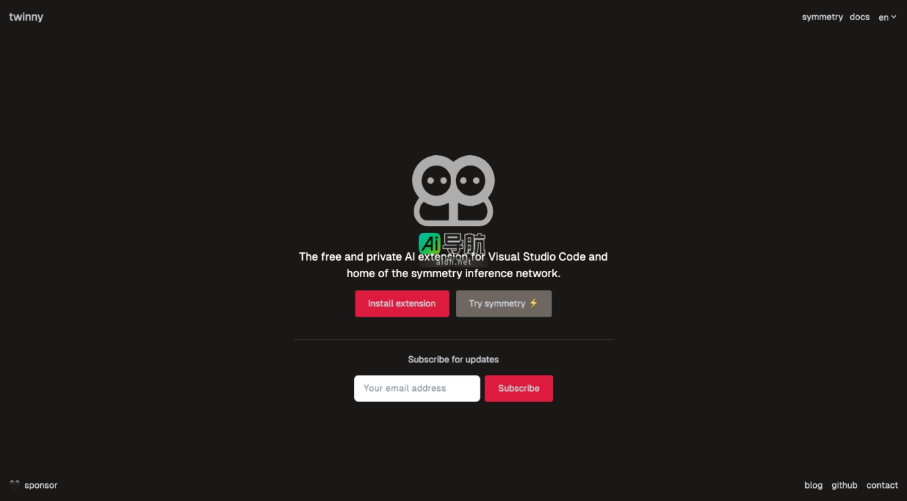 Twinny 为开发者量身打造的AI代码补全工具 网站截图