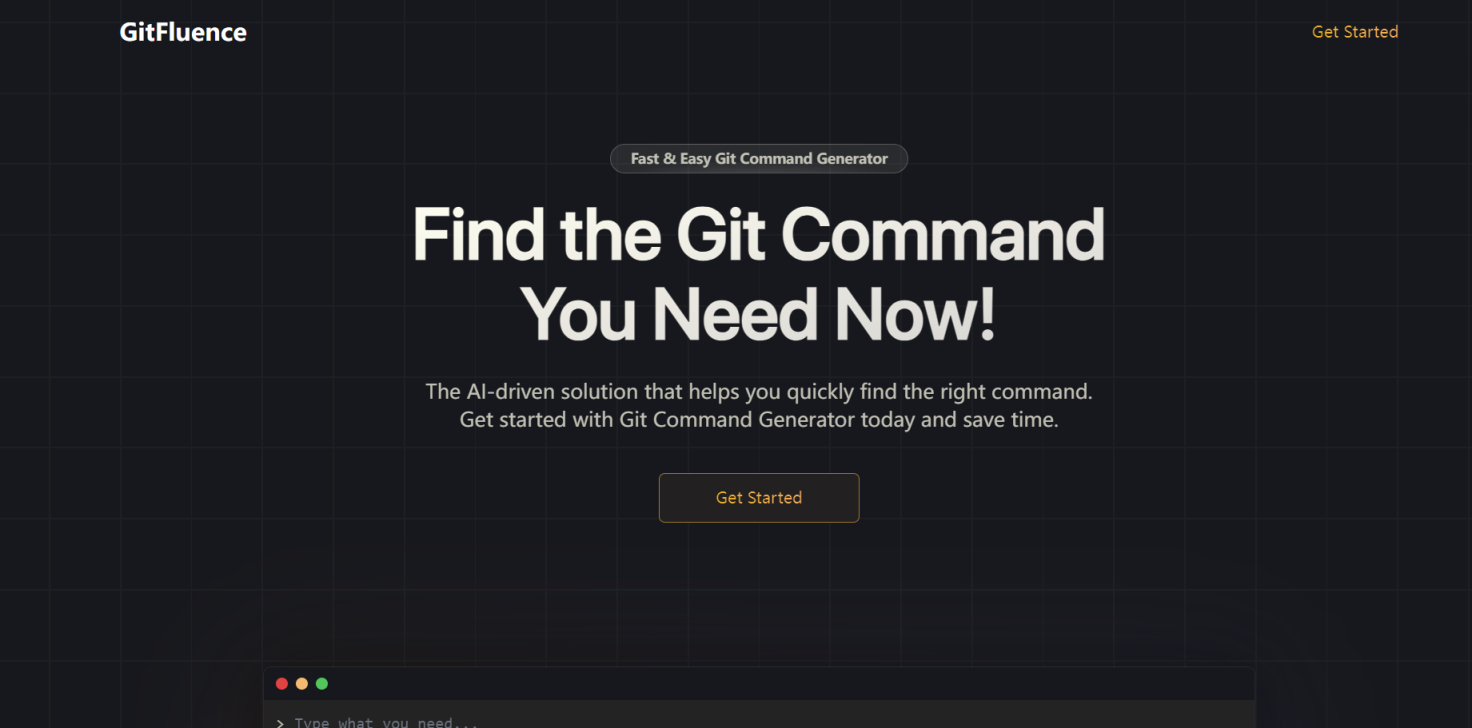 GitFluence 网站截图