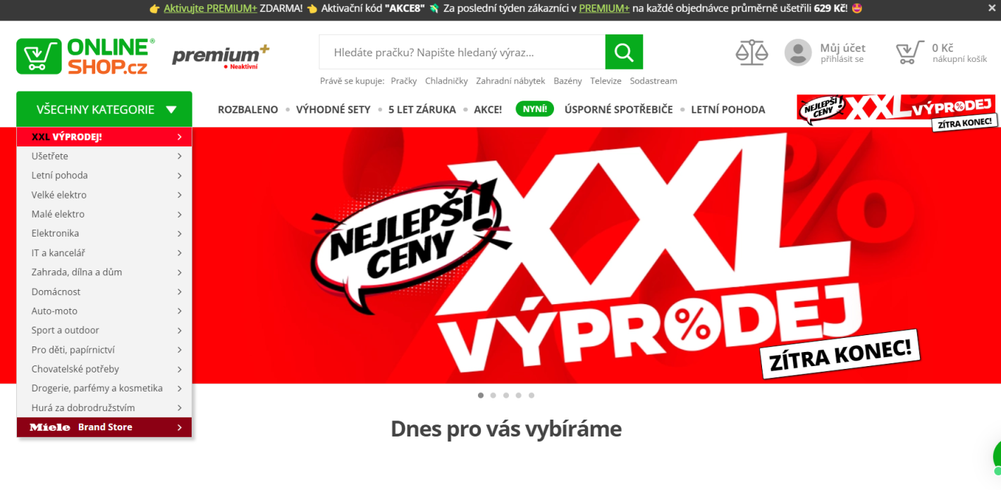 Onlineshop 网站截图