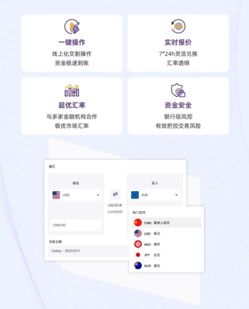 汇兑管理——专业灵活的汇兑方案,系统性管理汇率风险