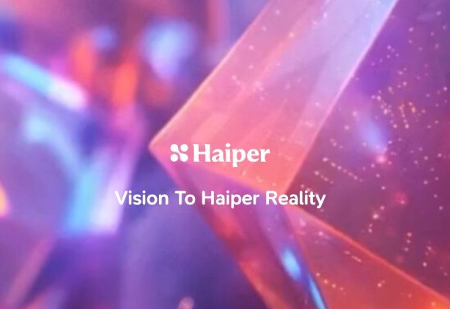 Haiper 网站截图