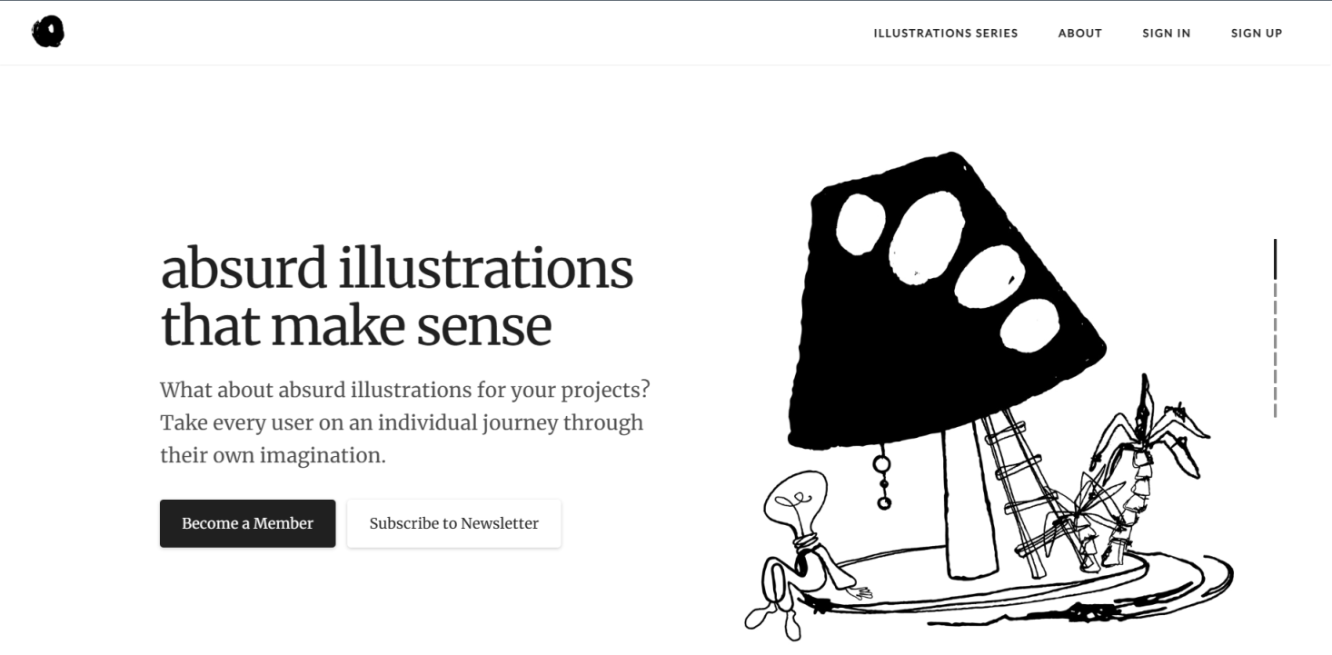 Absurd Design 网站截图