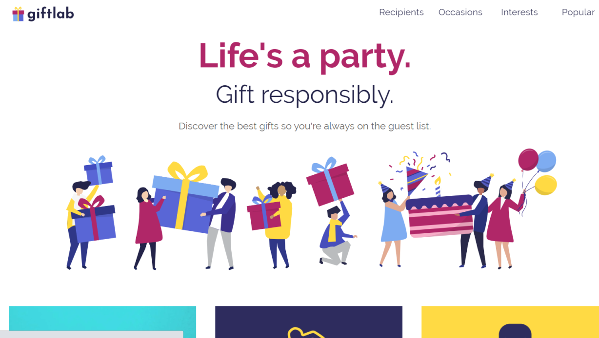 giftlab 网站截图