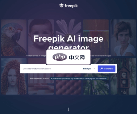 Freepik AI Image Generator 软件截图
