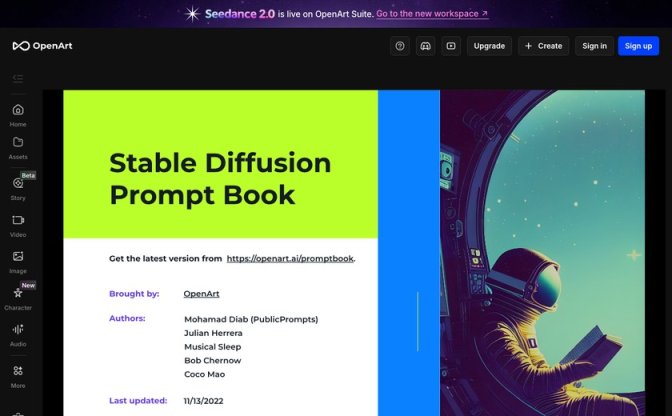 Stable Diffusion Prompt Book截图