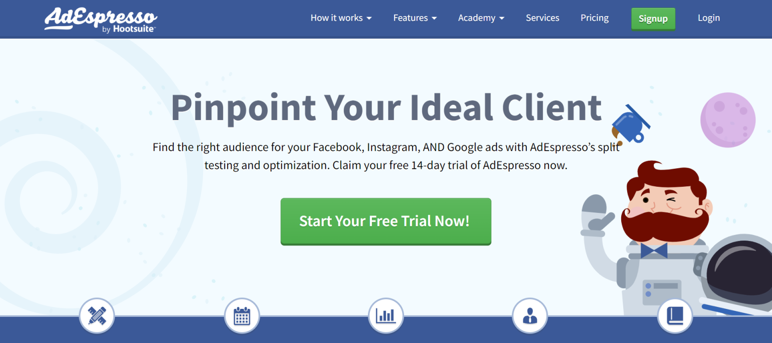 AdEspresso 网站截图