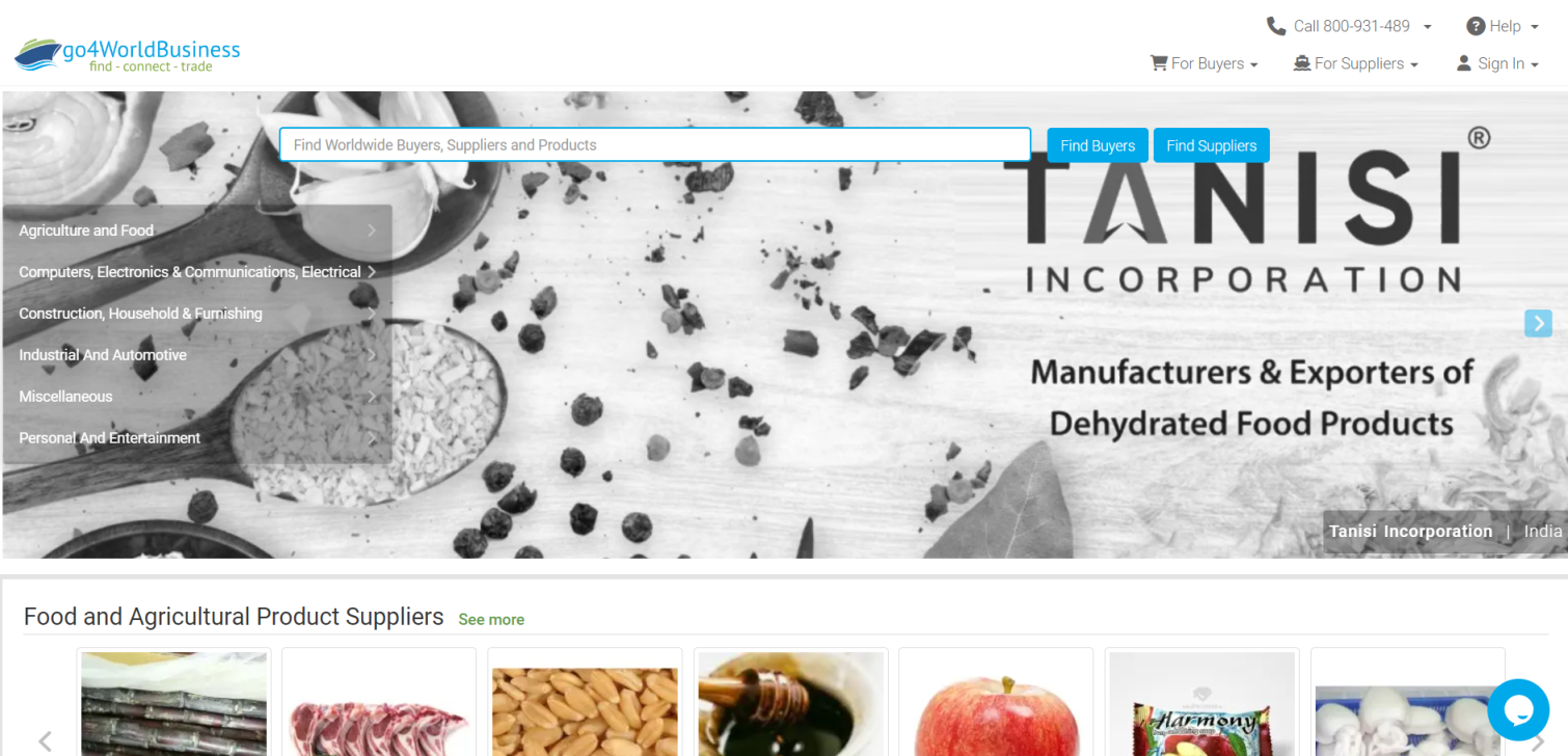 Go4worldbusiness 网站截图