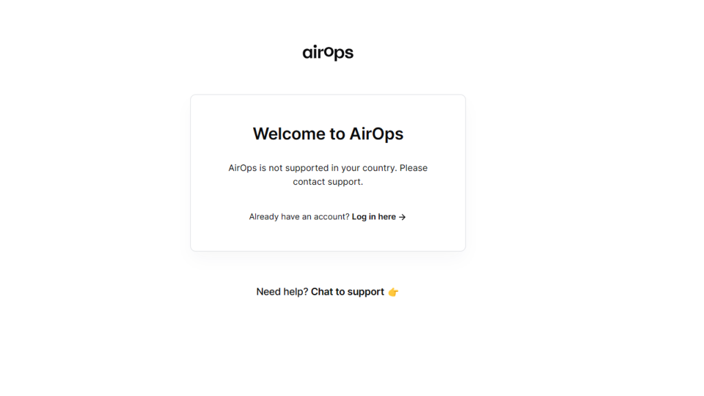 AirOps 网站截图