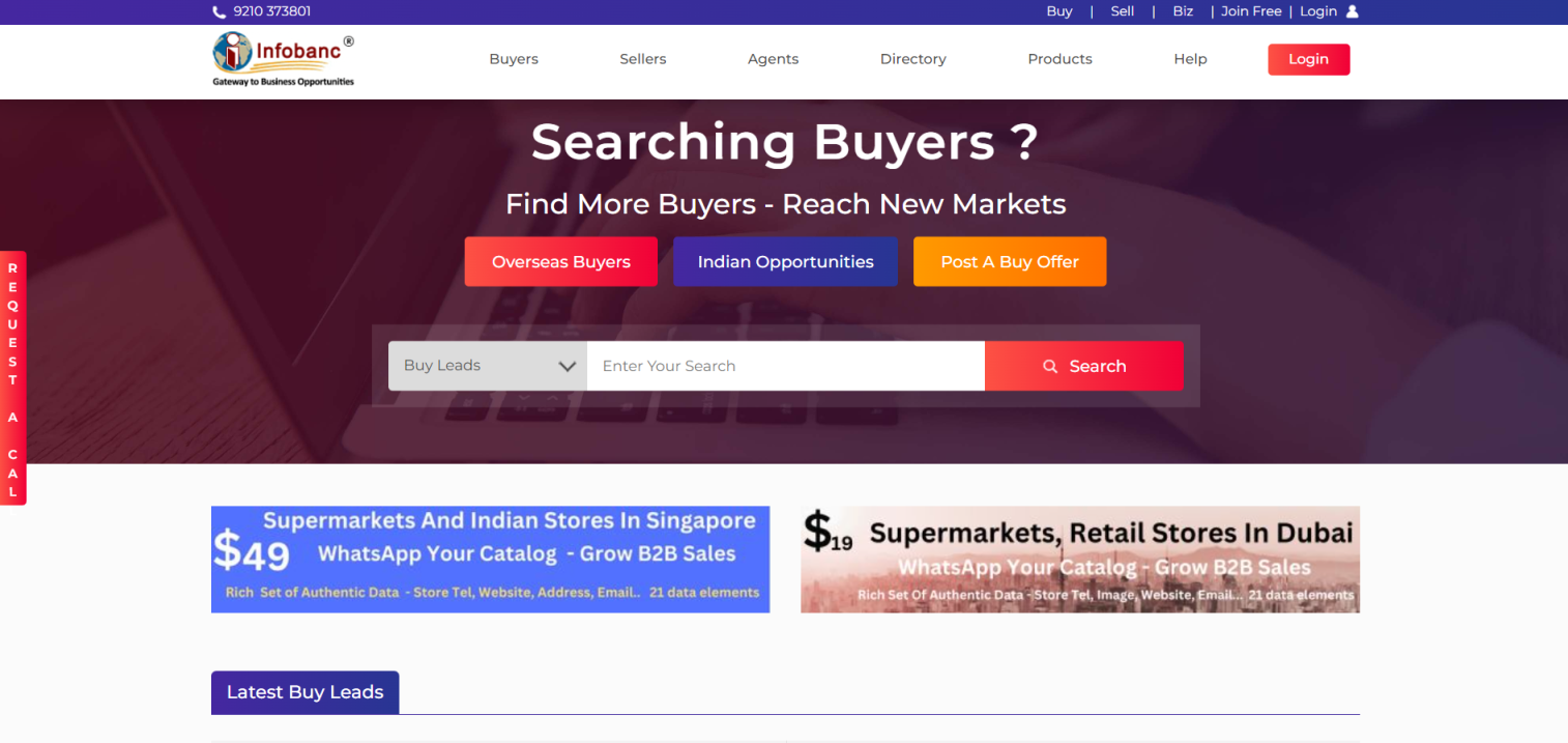 Infobanc 网站截图