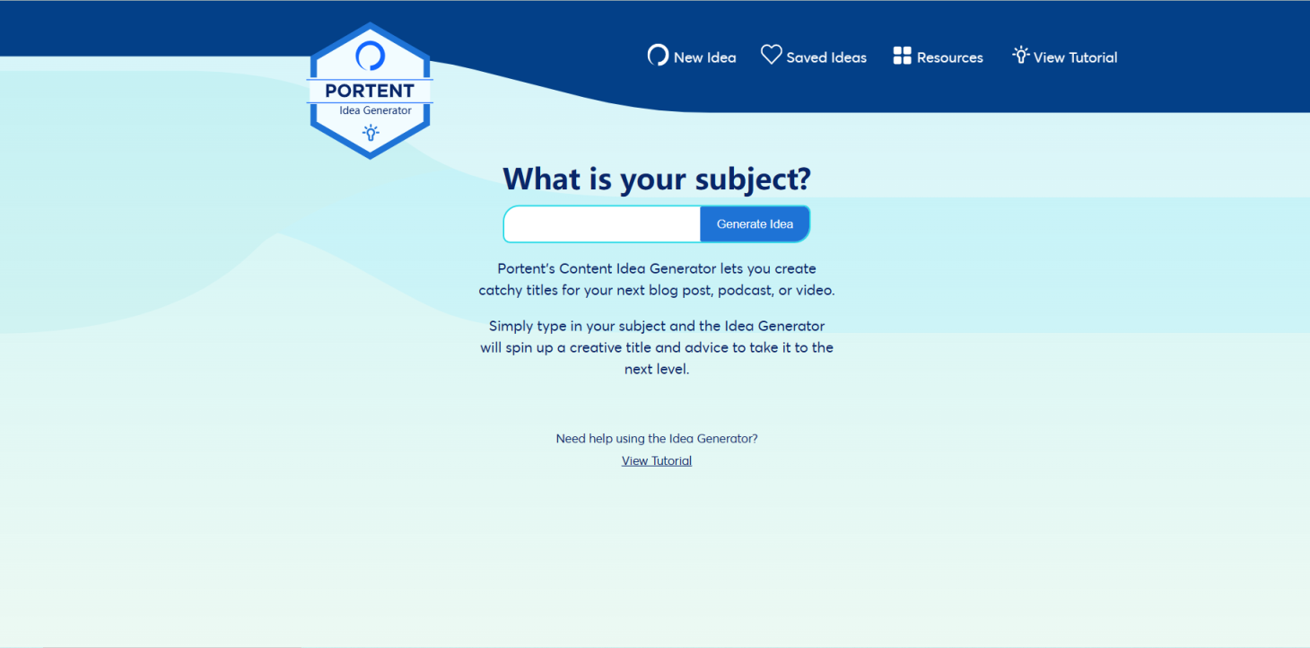 Portent 网站截图