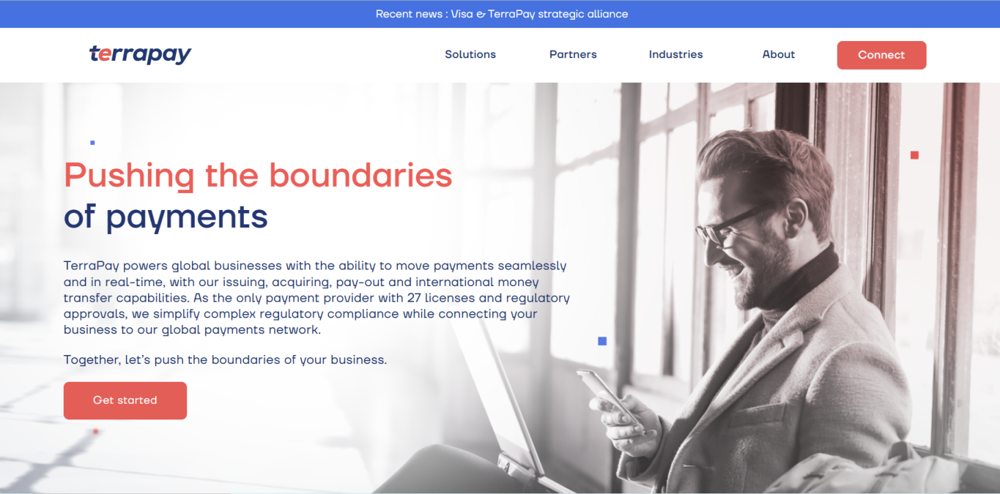 TerryPay 网站截图