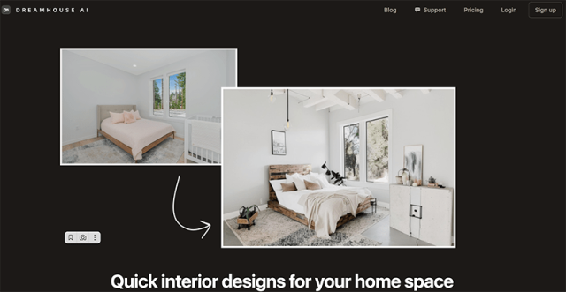 Dreamhouse AI 网站截图