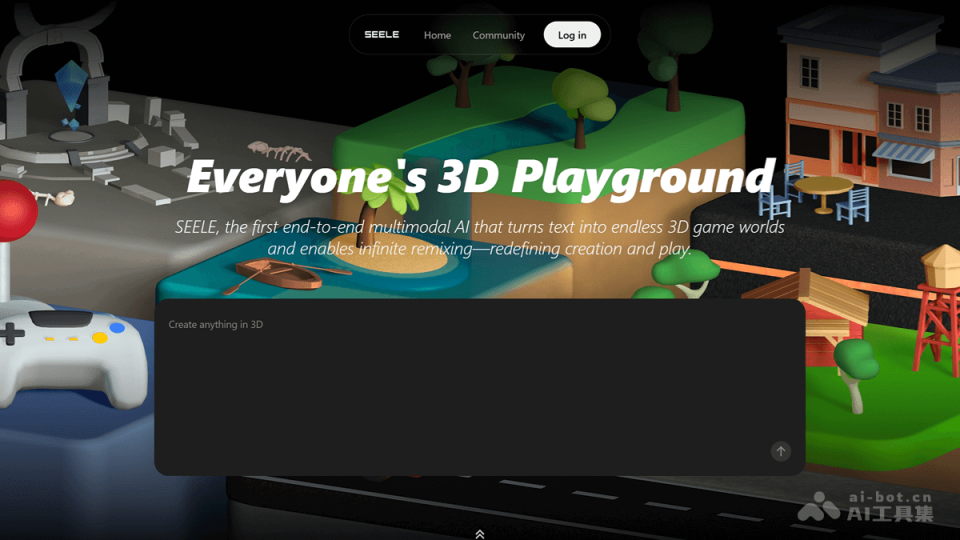 Seele AI 网站截图